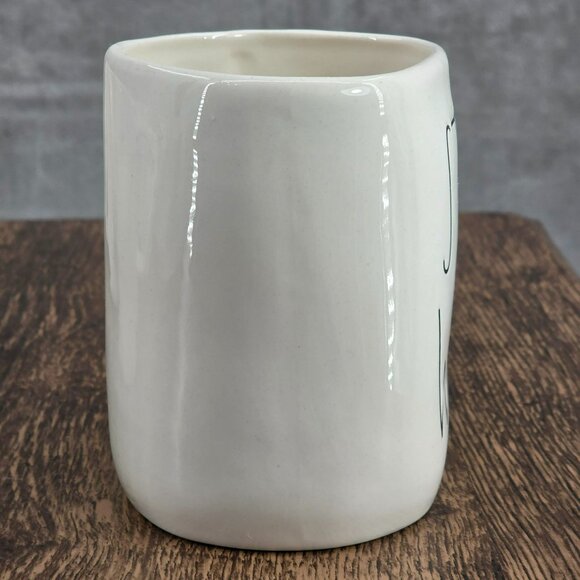 Rae Dunn STAY WILD LL Large Letter Mug Coffee Tea Cocoa Farmhouse Cream Black - Picture 5 of 7